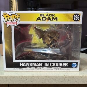 NWT Funko Pop! Rides Hawkman in Cruiser